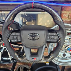 Toyota LC300 GR Sport Carbon Steering Wheel – Premium Upgrade