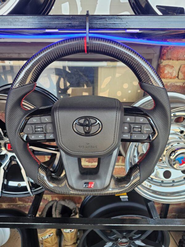 Toyota LC300 GR Sport Carbon Steering Wheel – Premium Upgrade