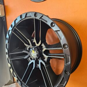 17" Alloy Wheel for Nissan Navara – Black Machined Finish